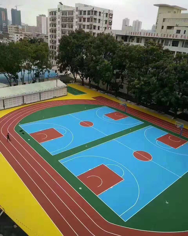 運(yùn)動(dòng)場(chǎng)地坪案例